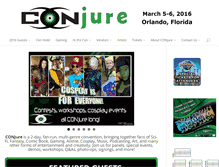 Tablet Screenshot of conjureflorida.com